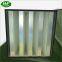 Competitive Price Compact Plastic Frame Glassfiber Mini Pleat Industrial V-Bank Cell Rigid Type H13 HEPA Air Filter