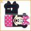 cartoon silicon phone cover for alcatel one touch pixi 3 3.5 4009d