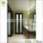 Walnut color frosted glass shower doors/ bathroom door bi fold doors