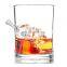 270ml Hand Blown Handmade Embedded Original Dice Whisky Glass For Gift