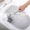 amazon hot sale wall mounted adhesive plastic toilet brush with holder