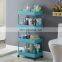 2022 Hot sale 4 tiers bathroom kitchen living room organizer storage rack