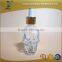 30ml skull essential oil bottle with glass dropper