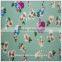 Rayon printed pattern fabric