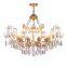 Stainless Steel and K9 Crystal for Living Room Bedroom Restaurant Dining Room 500mm Chandelier