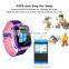 Q12 Kids Smart Watch Sim Card LBS Tracking SOS Tracker Safety Children Kids Phone Call Smart Watch For Boys And Girls