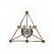 Triangle Shaped Decorative Desk Table Clock Home decoration