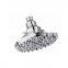 Full Brushed Nickel Finish Raining Shower Head With Stainless Steel Hose