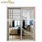 Custom Villa Aluminum Door Models Tempered Glass Upper Tracks Sliding Door