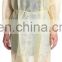 Disposable Isolation Gown Polypropylene Gown with Knit Cuff Long Sleeve 10 pack Yellow