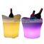 Whiskey Beverage led Wine Chiller Large Capacity Wine Cooler Led Waterproof with Colors Changing Champagne Wine Ice Beer bucket