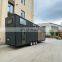 mini size prefab Tiny houses on wheels with off road caravan small sizes