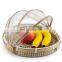 Hot Sale Seagrass Dome Food Tent | Food Covers For Outside - Fruit Picnic Basket for Kitchen Supplier