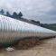 Road drainage pipe assembled large diameter galvanized culvert pipe