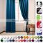 Thermal insulation machine washable ready-made fancy curtain designs
