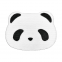 MEOW LOVE Panda-Shaped Cat Scraper The Cat Corrugated Scraper of The Vertical Can Be Attached Wall Decorate Without Shavings.