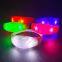 Party & Holiday Sound Activated Light up Glow Wristbands, Custom LOGO Concert LED Wristbands for Events