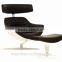 Cassina 277 Auckland Armchair with Headrest for living room