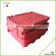 Nesting plastic moving box plastic storage box with lid