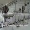 Modern stainless steel handrails 4 legs bar chair