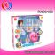 Plastic funny kitchen set for kids food fake