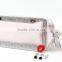 Hot Red lip Bling Crystal Stainless steel Rhinestone Plate Frame Accessory