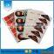 Adhesive Clear 3D Crystal Plastic Stickers