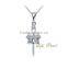 2015 14K White Gold Jewelry Pavilion Shape Freshwater Pearl Pendant 14Carat Gold Mountings Pearl Pendant Necklace