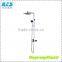 Square Shower Head & Hand Rain Shower Faucet Shower Column Set