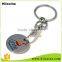 China Manufacturers Wholesale Canadian Shopping Cart Coin Keychain