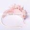Wedding Party Feather Sinamay Hair Fascinator