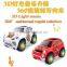 3D flashing light and music battery baby toy car