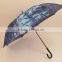 27*8k photograph printing golf umbrella by pongee fabric