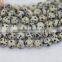 Wholesale high quality dalmation jasper round beads jewelry