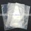 PE transparent packing heat sealing flat bag / accept printing clear packing bag