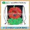 2016 christmas gift nylon polyester drawstring bag rucksack HL-PB044