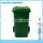 100L plastic wheelie trash can for outdoor,garbage can