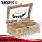 Tea Box with acrylic lid wooden box all kinds of tea boxes