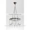 Iron chandelier 1*E27 suspension lighting made in china high quality pendent lamp fancy design chandelier