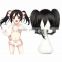 HOT! Anime Cosplay Wig Love Live!School Idol Project Yazawa Nico (Nico Yazawa) wind 28cm black hair ornaments with costume wig