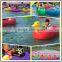 Non-inflatable DC 12V brushless electric machine motorized bumper boat for Sale Water Play Equipment