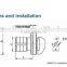 LW26 series 3pole 2 position 220V 380V changeover CE certificated best price 125A rotary switch