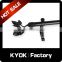 KYOK black color contracted style curtain finials,black color wrought iron curtain pole