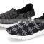 China Factory Handmade Woven Elastic Casual Shoes