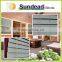 2 inch white faux wood blinds for windows , curtain and office blinds with valance