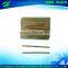 golden pre-cut plastic decorative twist tie for bread/gift packing