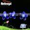 Solar Fairy String Lights 21ft 50 LED Blue Blossom Decorative Gardens, Lawn, Patio, Christmas Trees, Weddings, Parties