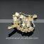 Cute Resin Ballet dancing girl brooch/handmade rhinestone brooch