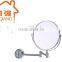 Bathroom metal framed cosmetic mirror with suction cup