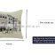 Creative city life pattern oriental square cushion cover pop